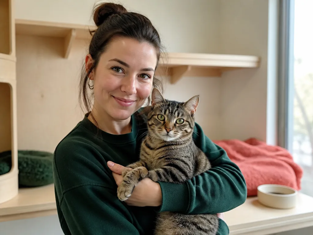 Un chien attend dans son box au refuge, prêt pour l'adoption
